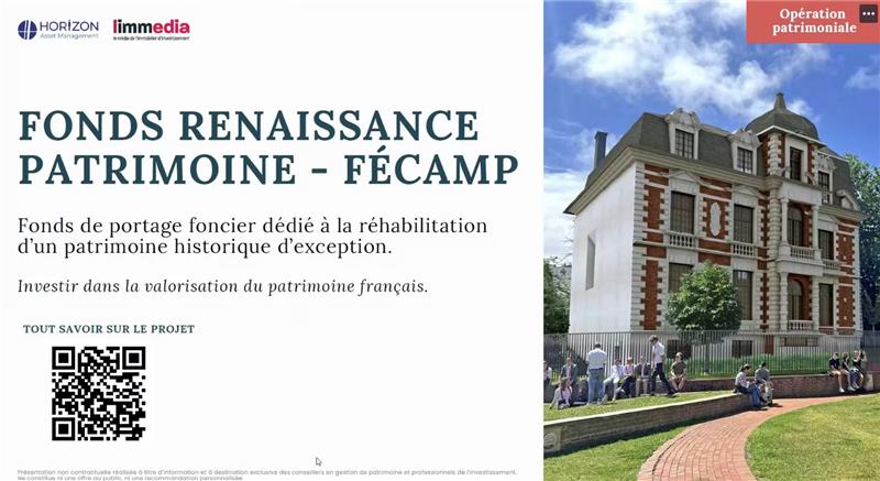 L'atelier Limmédia : Renaissance Patrimoine Fécamp