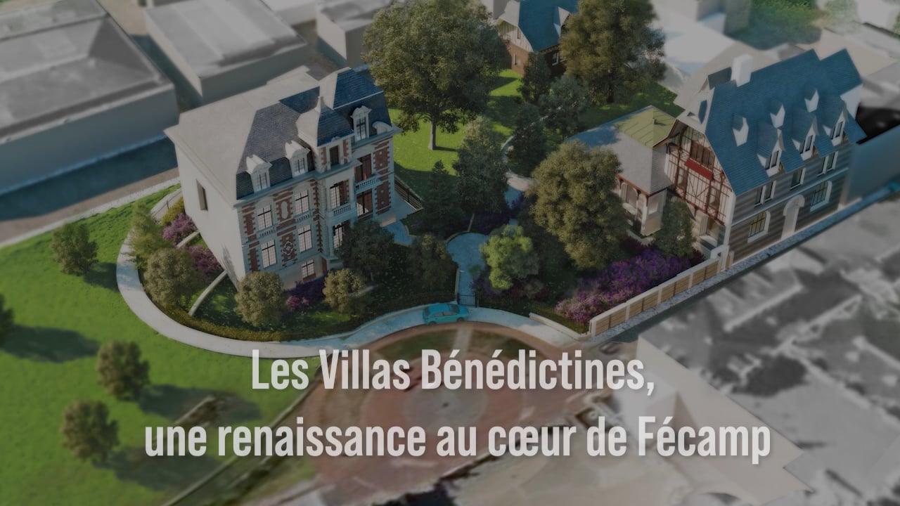 Conférence de presse sur la réhabilitation des Villas Bénédictines à Fécamp