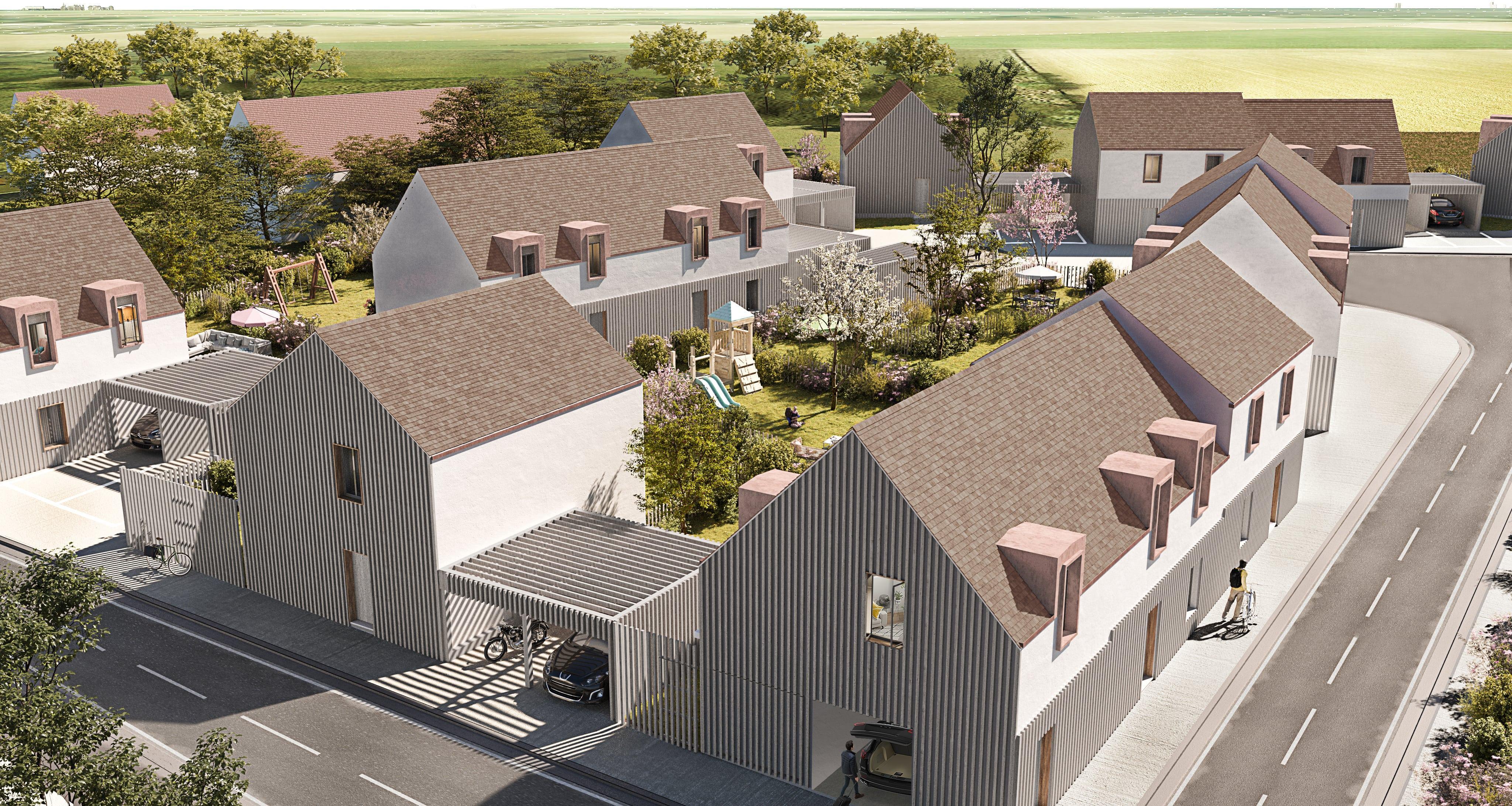 Grand lancement : L'Ecrin de Senlis, programme de 13 maisons à ossature bois Grand lancement : L'Ecrin de Senlis, programme de 13 maisons à ossature bois